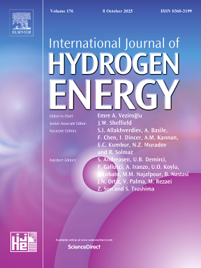 International Journal of Hydrogen Energy Cover